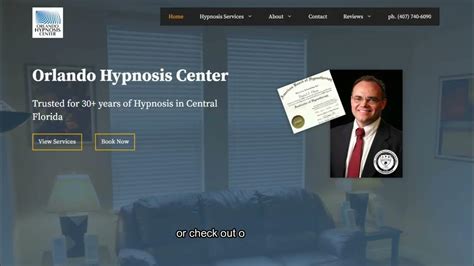 hypnosis orlando|orlando hypnosis center.